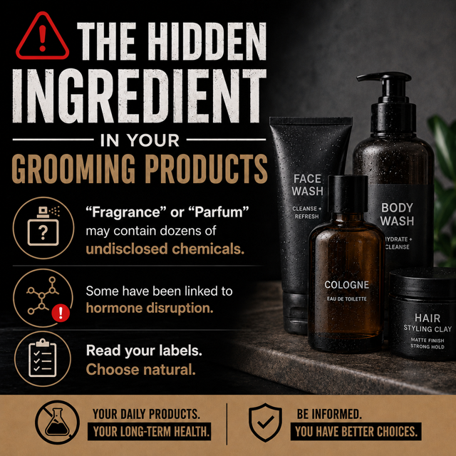 The Hidden Ingredient in Your Grooming Products: What "Fragrance" Really Means