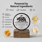 Men's Hair Styling Wax  | Medium/High Hold & Medium Shine | Non-Toxic | 3oz