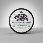 Men's Hair Styling Clay  | Medium Hold & Low Shine | Non-Toxic | 3oz