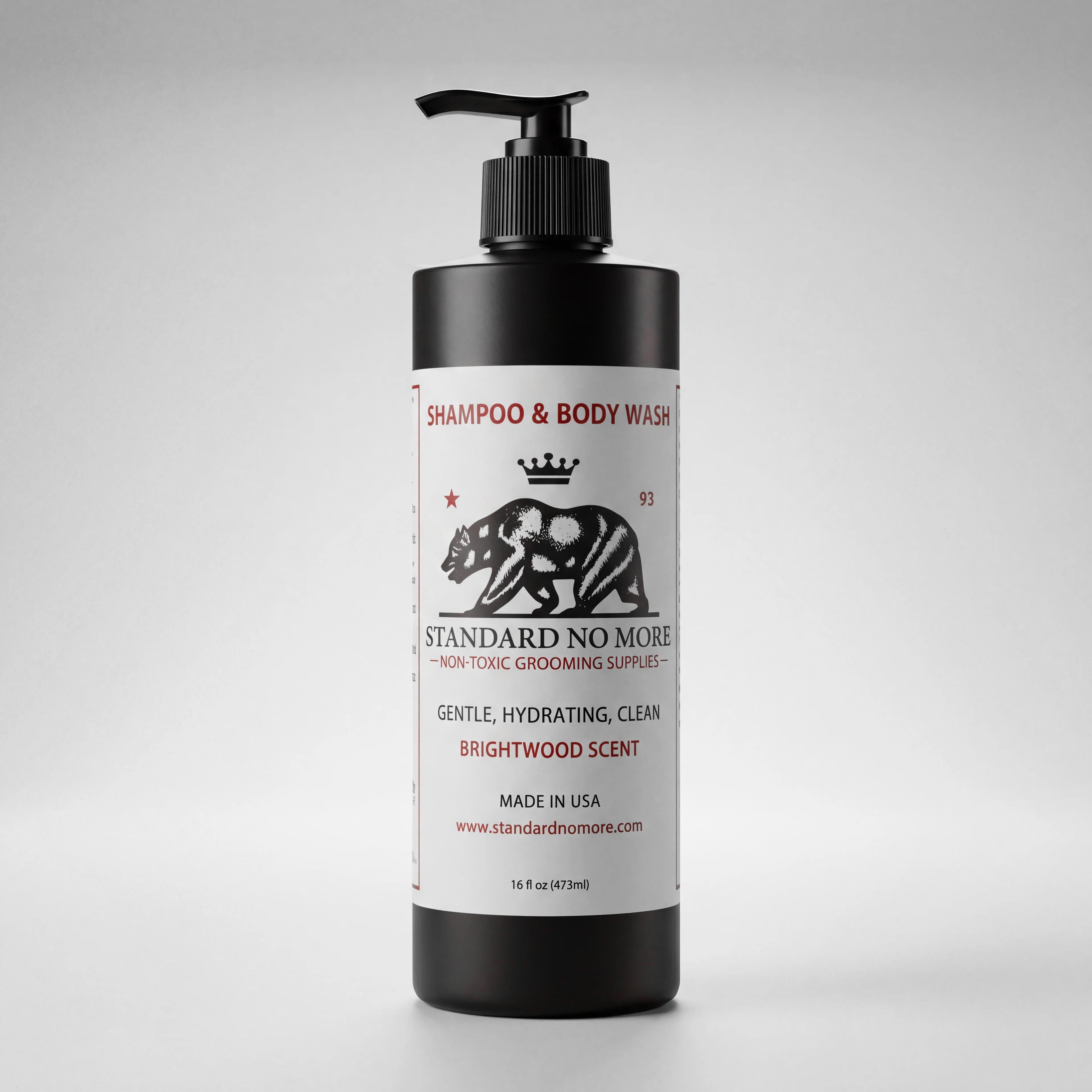 Men's Shampoo & Body Wash  | Sulfate & Phthalate Free | Non-Toxic | 16oz