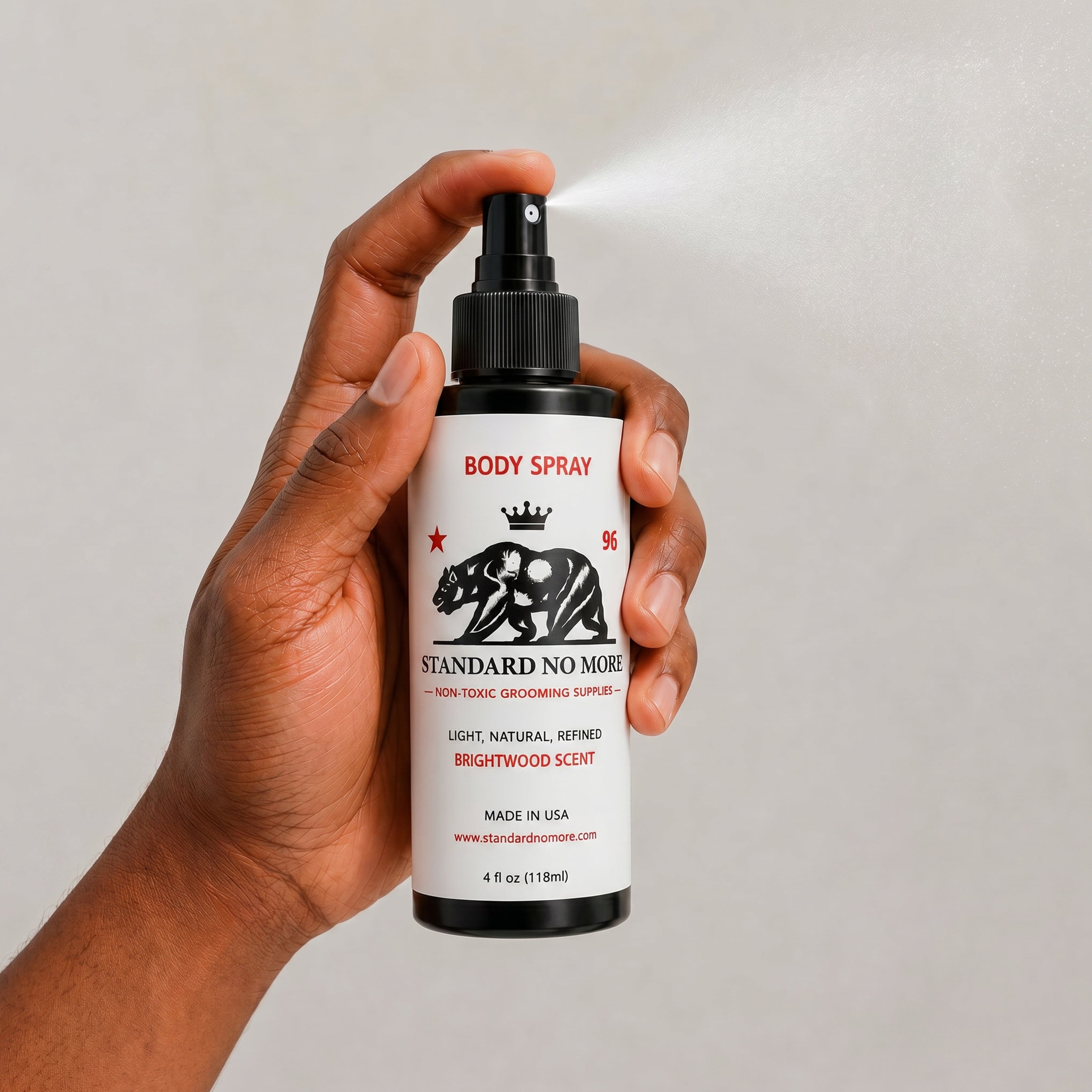 Men's Body Spray  | Naturally Scented | Non-toxic | 4oz